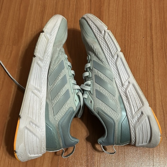 Adidas Womens 9 Questar Cloudfoam Rubber Sole Lace-Up Running Shoes - Picture 5 of 7